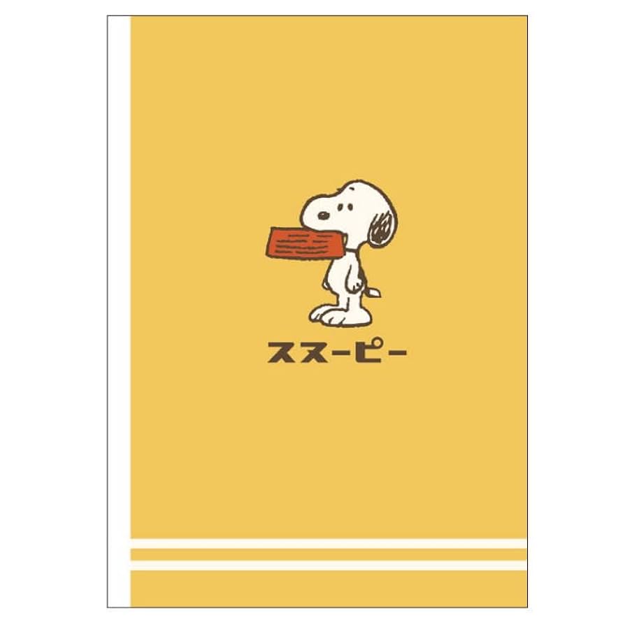 Amazon.co.jp: カミオジャパン スヌーピー A6フリーノート